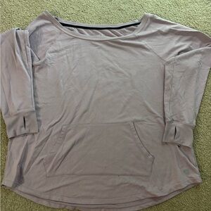 Torrid Light Purple Long Sleeve Sweatshirt